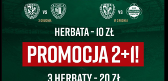 Oto ''PROMOCJA'' na HERBATĘ na stadionie Śląska xD